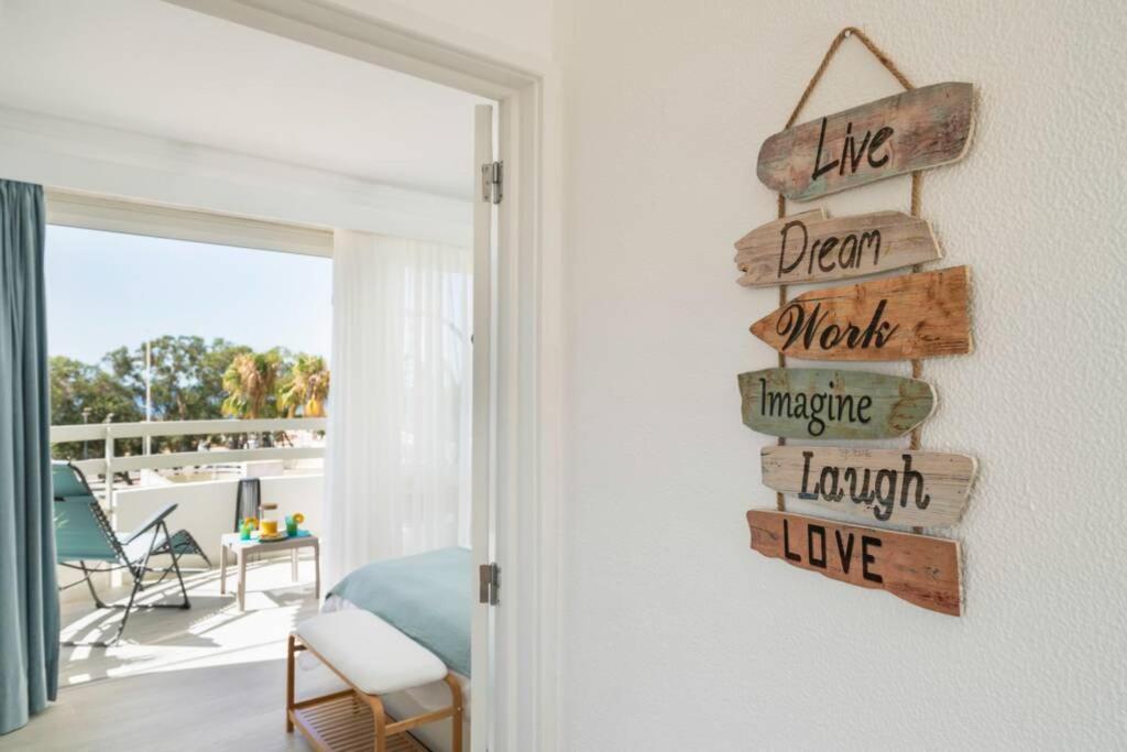 Apartamento em frente à praia com piscina e ténis Portimão Exterior foto
